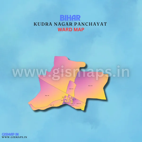 Kudra Nagar Panchayat Ward Map